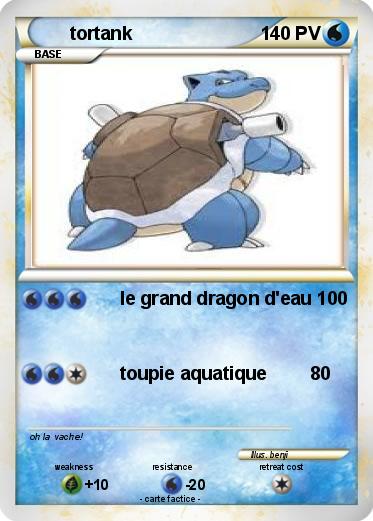 Pokemon tortank