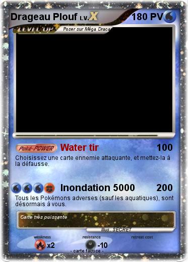 Pokemon Drageau Plouf