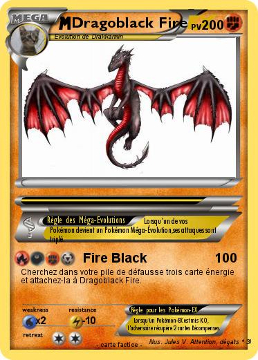 Pokemon Dragoblack Fire