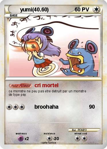 Pokemon yumi(40.60)
