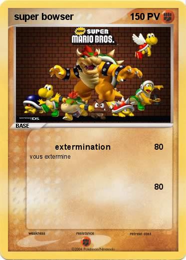 Pokemon super bowser