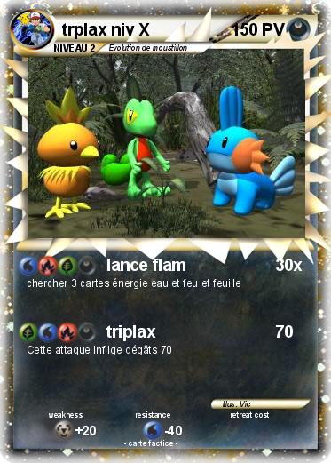 Pokemon trplax niv X
