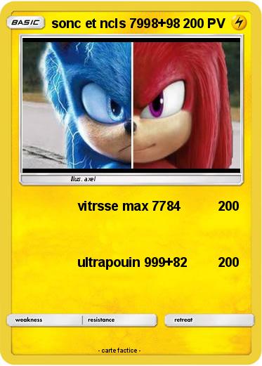 Pokemon sonc et ncls 7998+98