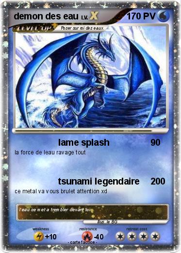 Pokemon demon des eau