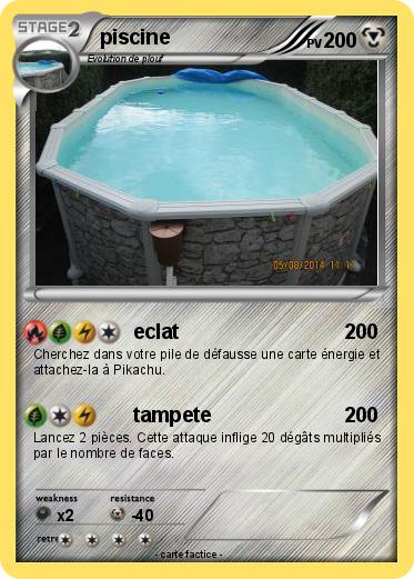 Pokemon piscine