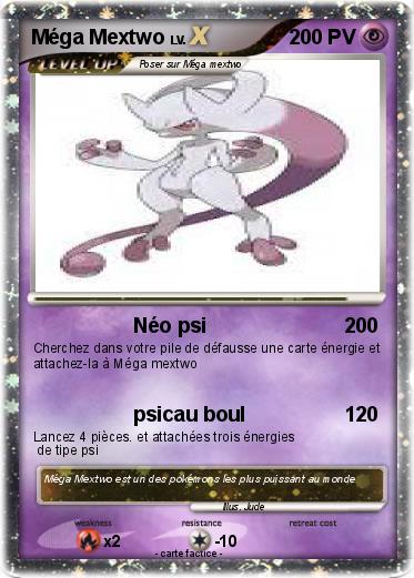 Pokemon Méga Mextwo