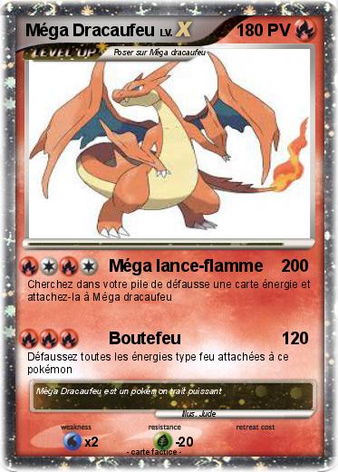 Pokemon Méga Dracaufeu