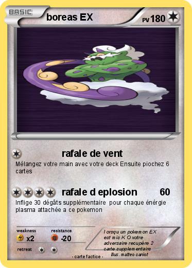 Pokemon boreas EX