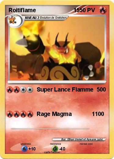 Pokemon Roitiflame                        15