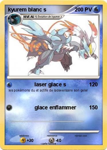 Pokemon kyurem blanc s