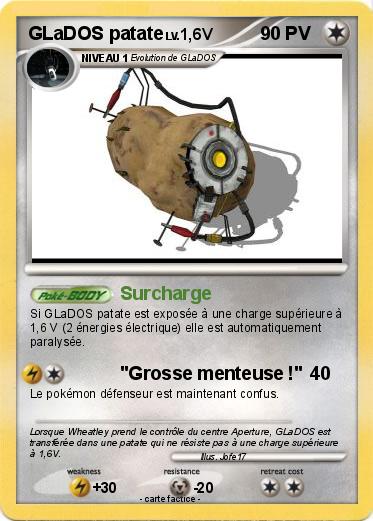Pokemon GLaDOS patate