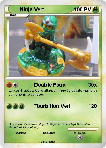 Pokemon Ninja Vert