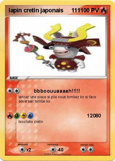 Pokemon lapin cretin japonais     111