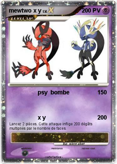 Pokemon mewtwo x y