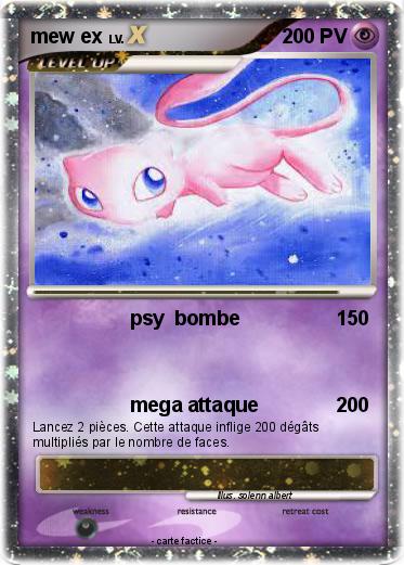 Pokemon mew ex