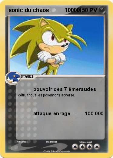 Pokemon sonic du chaos          10000     
