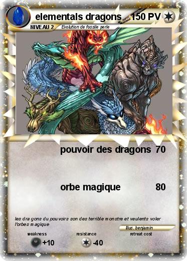 Pokemon elementals dragons