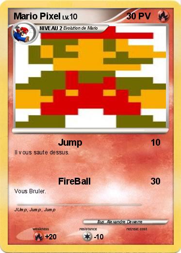 Pokemon Mario Pixel