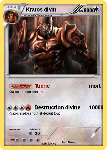 Pokemon Kratos divin