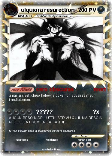 Pokemon ulquiora resurection