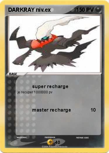 Pokemon DARKRAY niv.ex