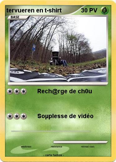 Pokemon tervueren en t-shirt