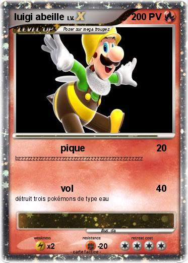 Pokemon luigi abeille