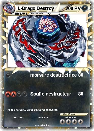 Pokemon L-Drago Destroy