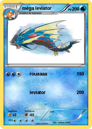 Pokemon méga leviator