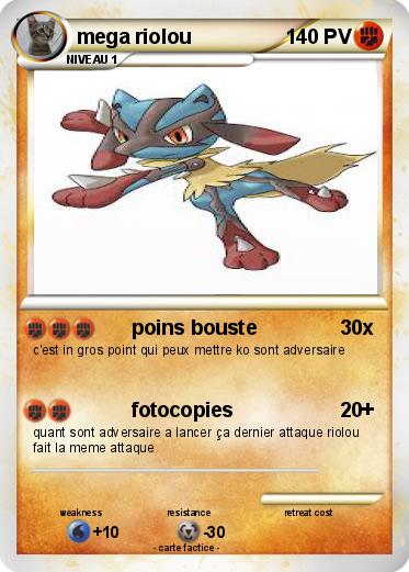 Pokemon mega riolou