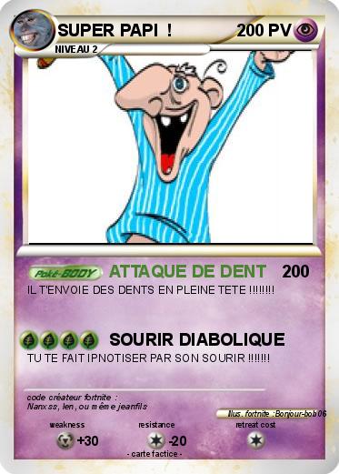 Pokemon SUPER PAPI  !