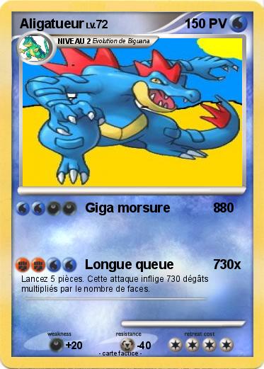 Pokemon Aligatueur