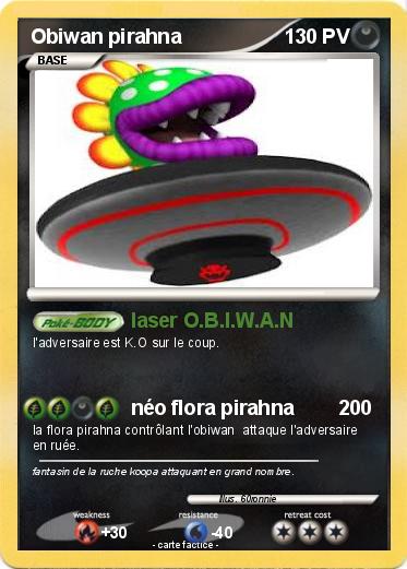 Pokemon Obiwan pirahna