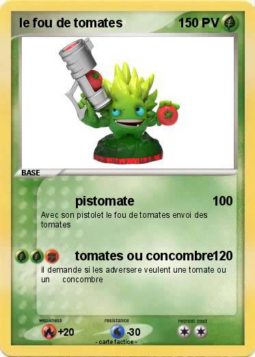 Pokemon le fou de tomates