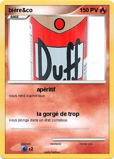 Pokemon bière&co