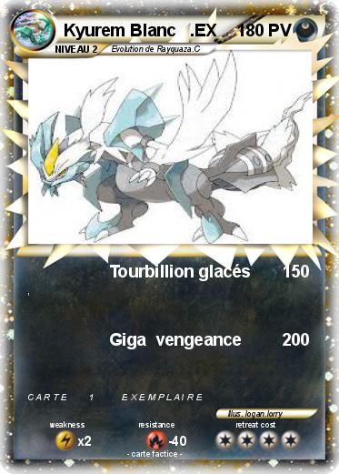 Pokemon Kyurem Blanc   .EX