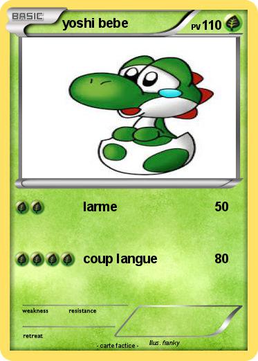 Pokemon yoshi bebe