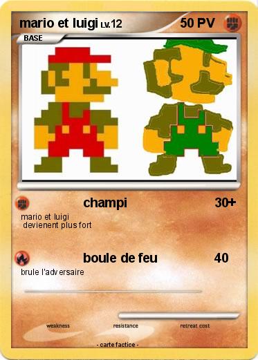Pokemon mario et luigi