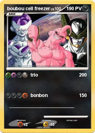 Pokemon boubou cell freezer