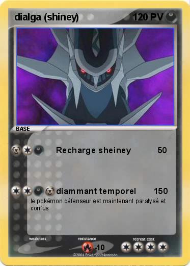 Pokemon dialga (shiney)
