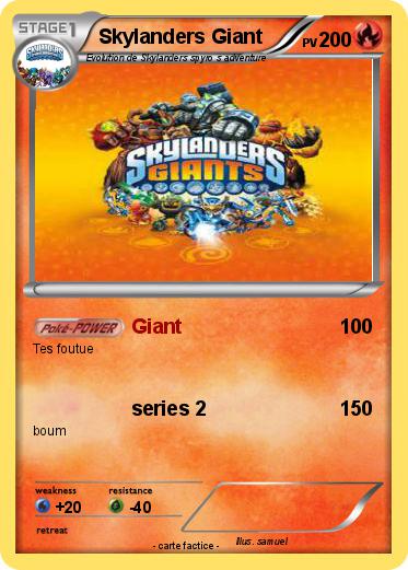 Pokemon Skylanders Giant