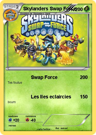 Pokemon Skylanders Swap Force