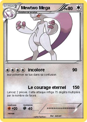 Pokemon Mewtwo Mega