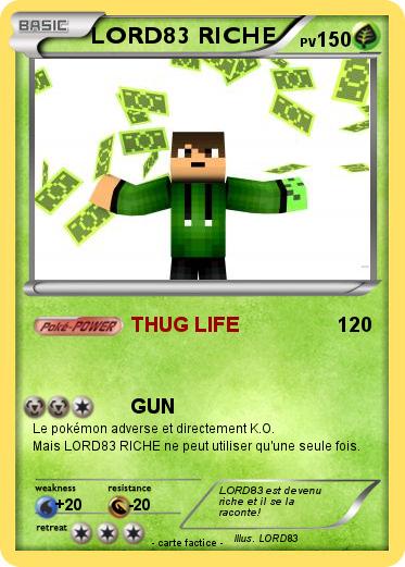 Pokemon LORD83 RICHE