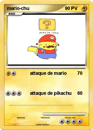 Pokemon mario-chu