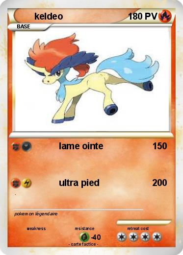 Pokemon keldeo