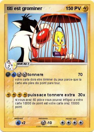Pokemon titi est grominer