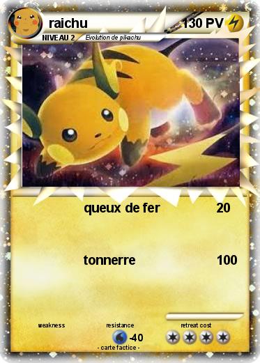 Pokemon raichu