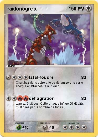Pokemon raidonogre x