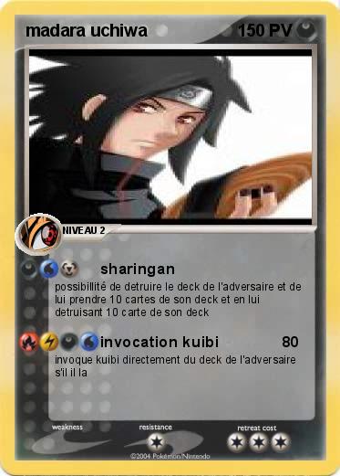 Pokemon madara uchiwa